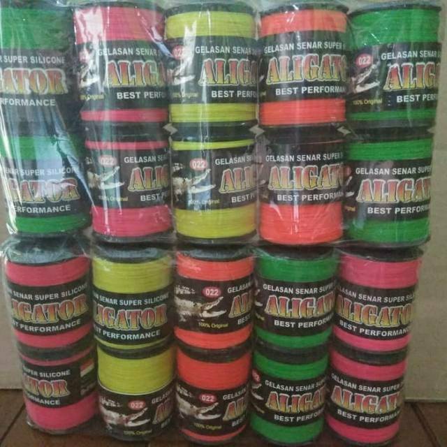 Benang Gelasan Layangan Senar Snap Cap Aligator Original Shopee Indonesia