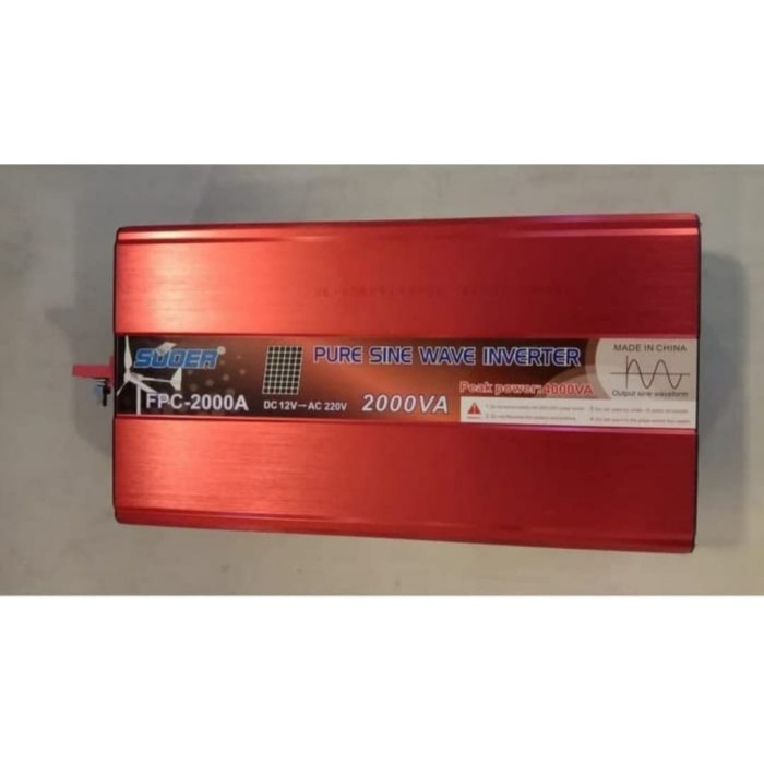 Inverter Pure Sine Wave Suoer 2000 Watt 12V Psw 2000W Fpc-2000A