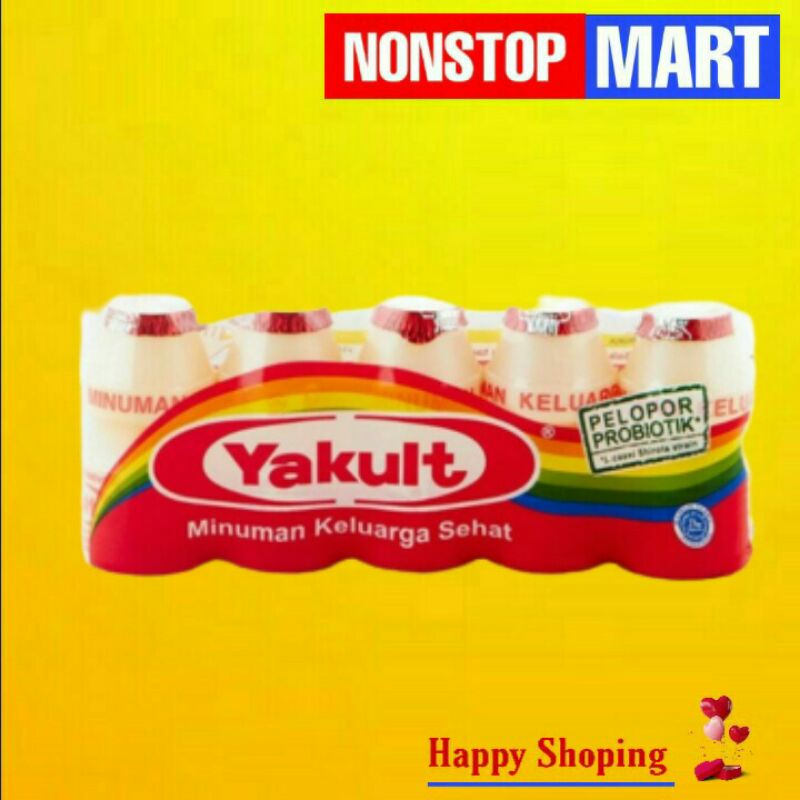 Jual Yakult Minuman Fermentasi 1 Pack Isi 5x65ml Shopee Indonesia 3295