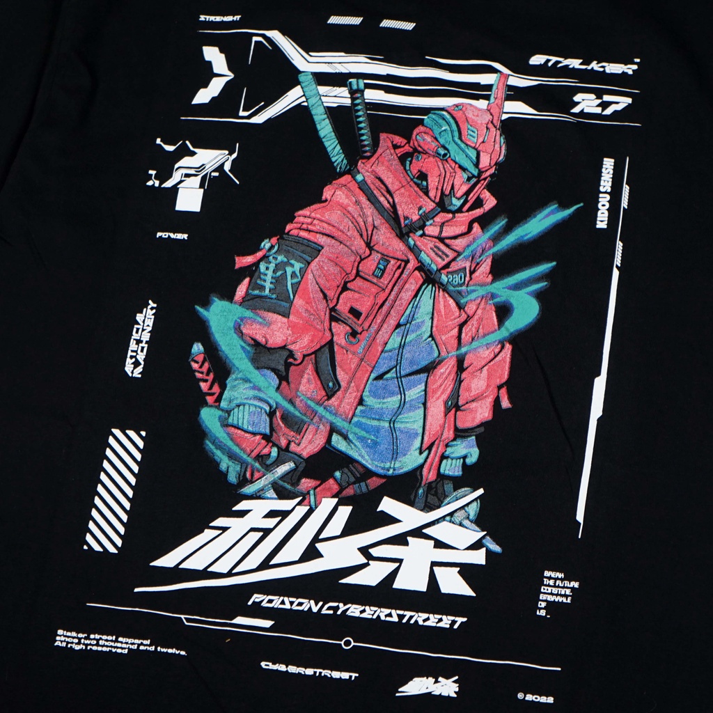 Stalker T-shirt Kaos Pendek - Kidou Senshi