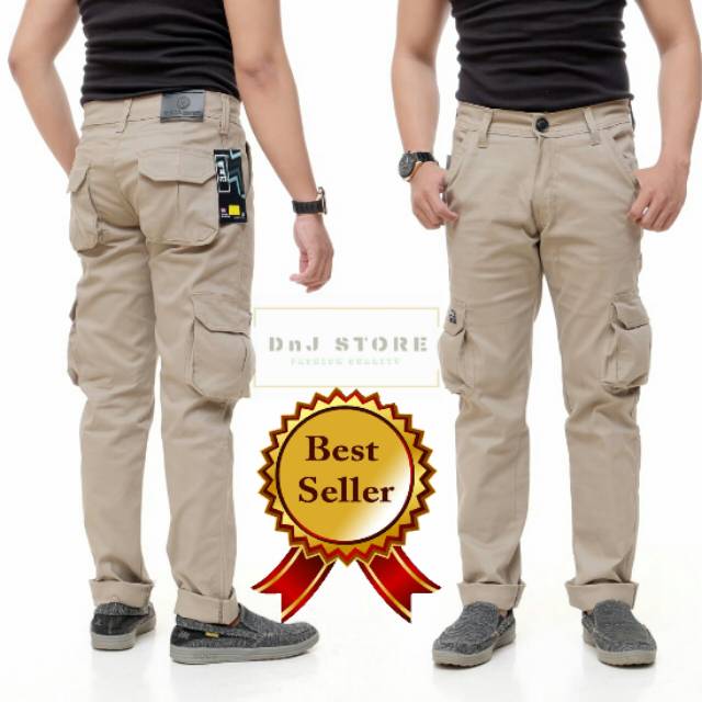Celana cargo celana panjang celana pria PDL gunung Slimfit Celana cargo celana panjang celana pria PDL gunung Slimfit