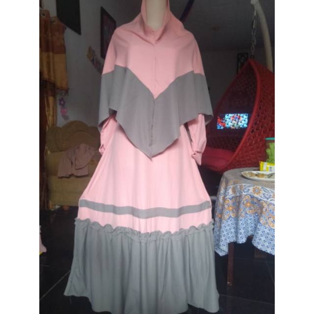 Gamis Moscrepe Premium