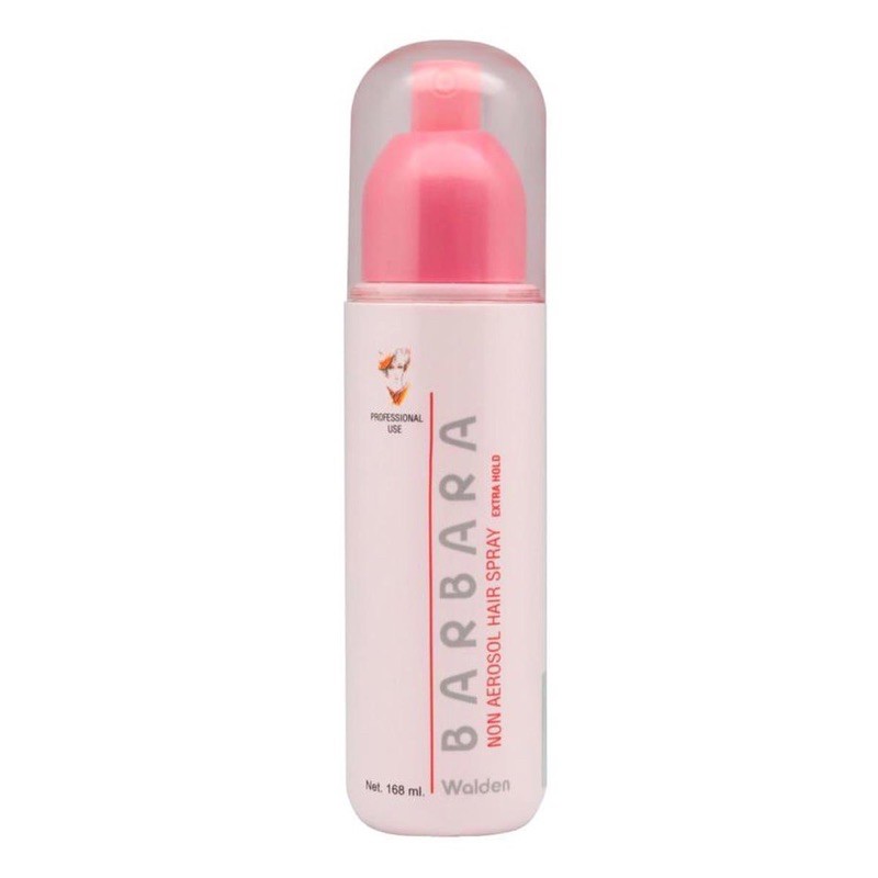 Barbara Walden Non Aerosol Hair Spray Extra Hold 168Gr (PINK)