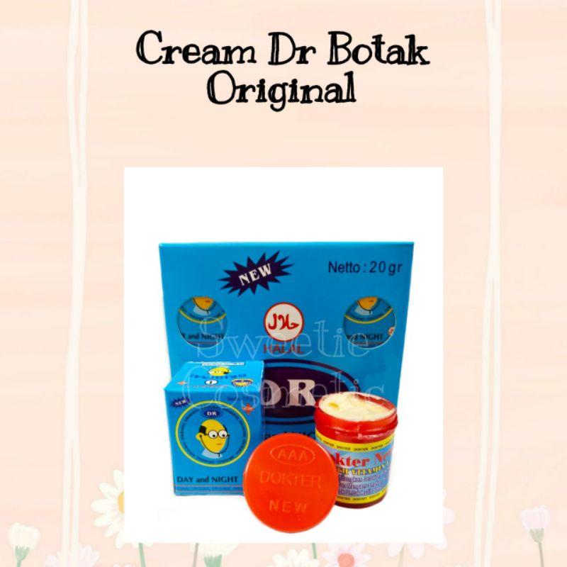 CREAM DR BOTAK ORIGINAL SEGEL Putih /CREAM PEMUTIH ORI / Cream dokter Botak