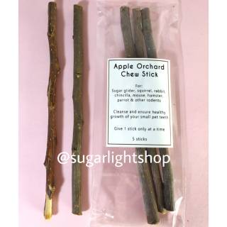 Apple Orchard Chew Stick Ranting Kayu untuk Melatih dan 