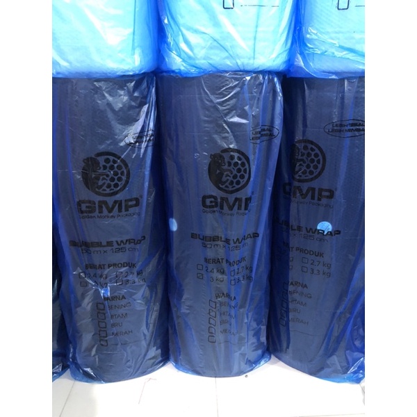 

Bubble wrap GMP 125 cm x 50 m merk GMP 2,6 kg