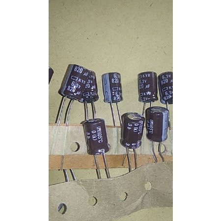 elco 820uf 6,3v 10pcs