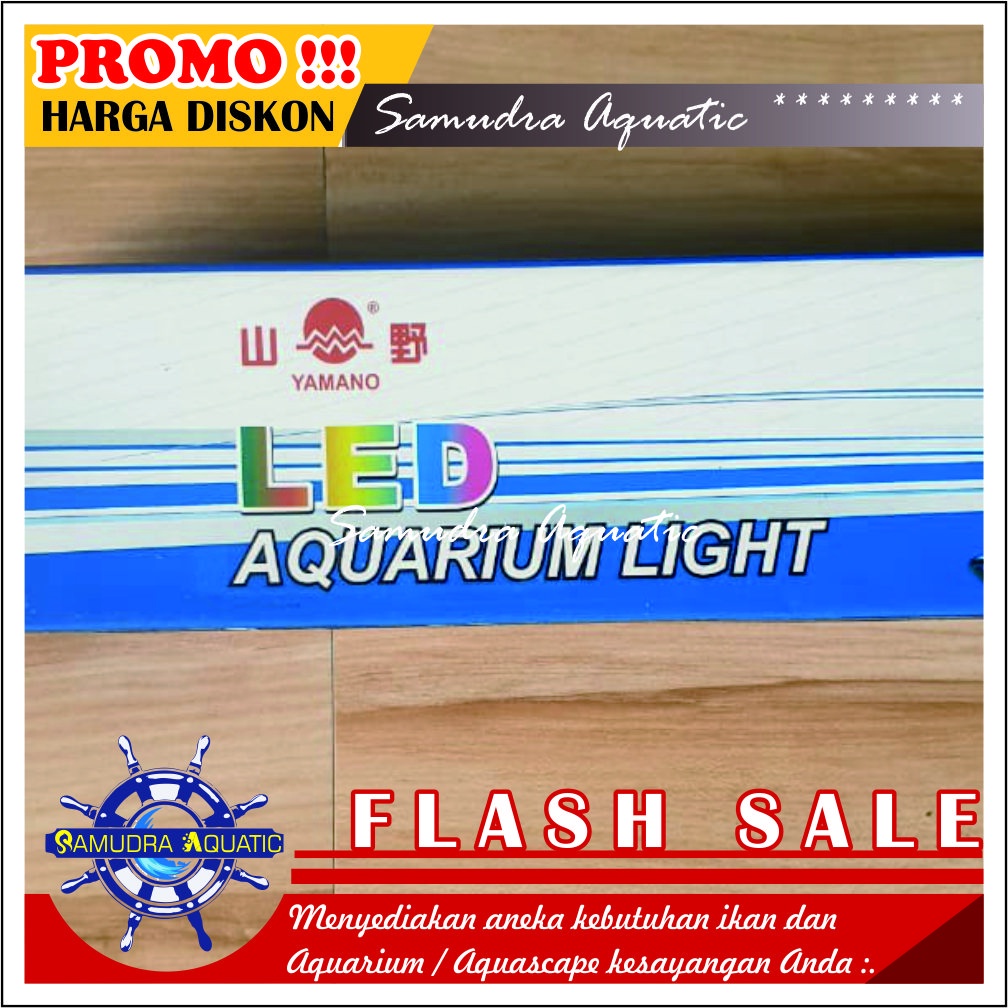 Lampu Aquarium GANTUNG 90-100 cm, Lampu Gantung HEMAT ENERGY, Lampu Aquarium Aquascape (GRATIS Bublewrap)