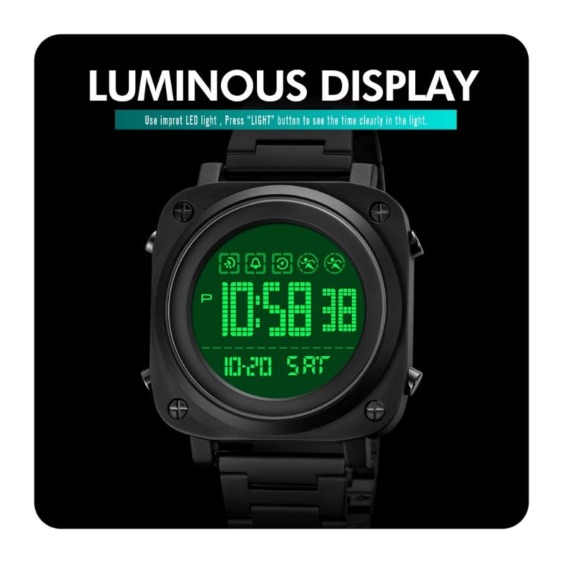 Jam Skmei 1726 original free gift box