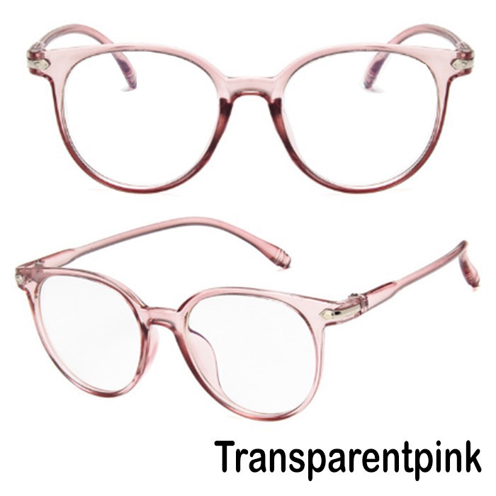 Bisa COD ★ Kacamata Pria Wanita Anti Radiasi Fashion Baru Murah Eyewear Glasses UV Protection spec29-5