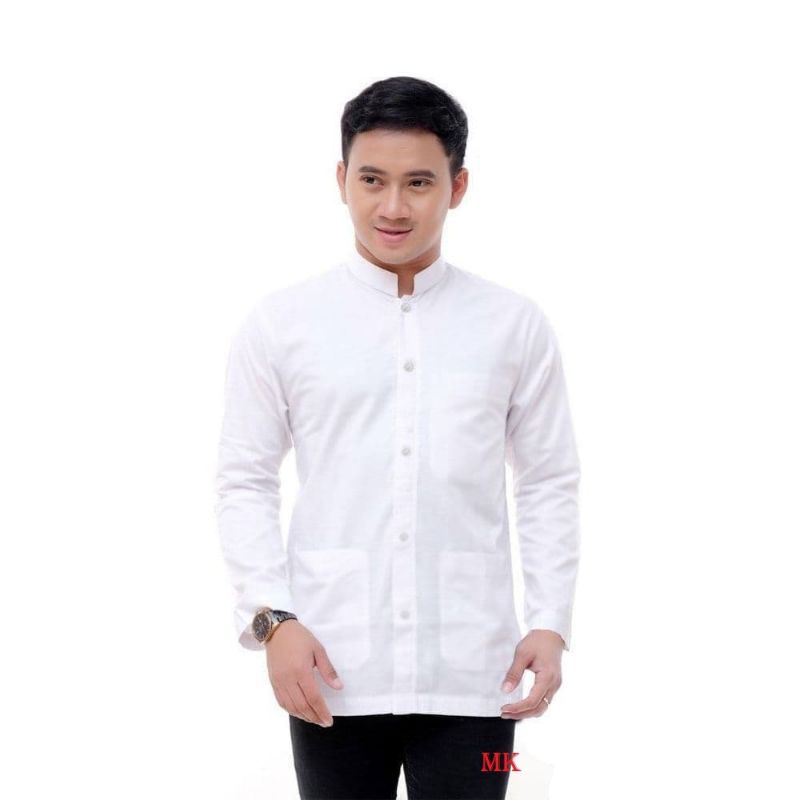 BAJU KOKO HADROH GUS AZMI AZZAHIR BAJU KOKO PRIA MOTIV TERBARU ORIGINAL ABHA PEKALONGAN