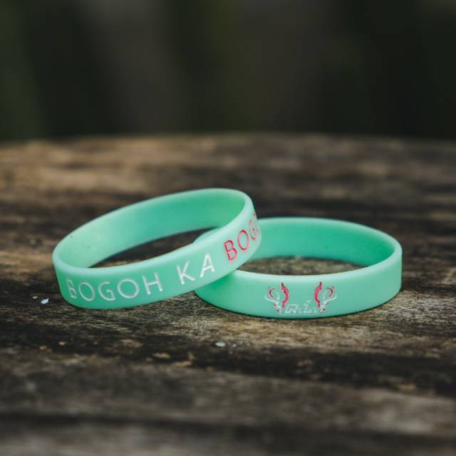 Bogoh Ka Bogor - Tosca | Gelang Karet Silicone | Gelang Fashion | Wristband | Bracelet