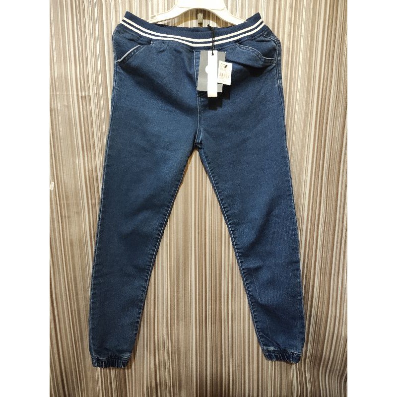 NEVADA CELANA JOGER JEANS PINGGANG KARET