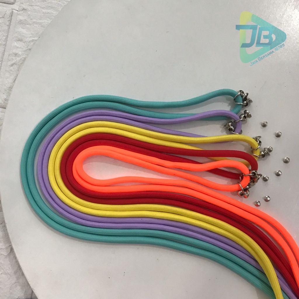 Tali baut sling case slingcase Tali Lanyard Hp Strap Gantungan leher plus Mur + Baut sekrup stainless candy koper choice dove universal JB5237