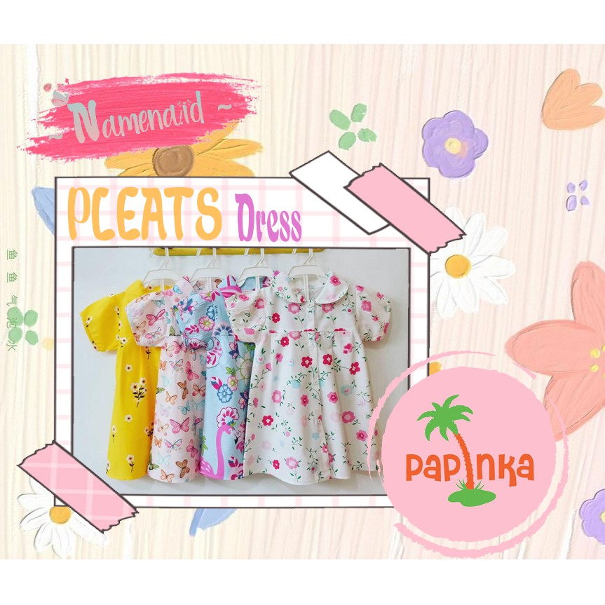 DRESS ANAK PAPINKA KIDS (PLEATS DRESS)