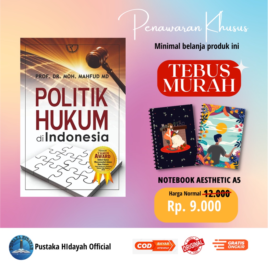 Jual Buku Politik Hukum Di Indonesia - Prof Dr Moh Mahfud | Rajawali ...