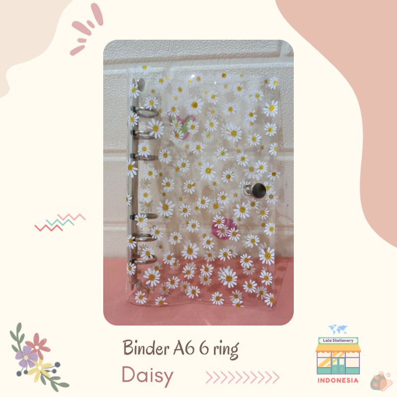 

Binder A6 PVC Transparan dan Motif