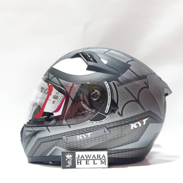 HELM K2 RIDER K2R MOTIF SPIDERMAN GUNMETAL BLACK DOFF
