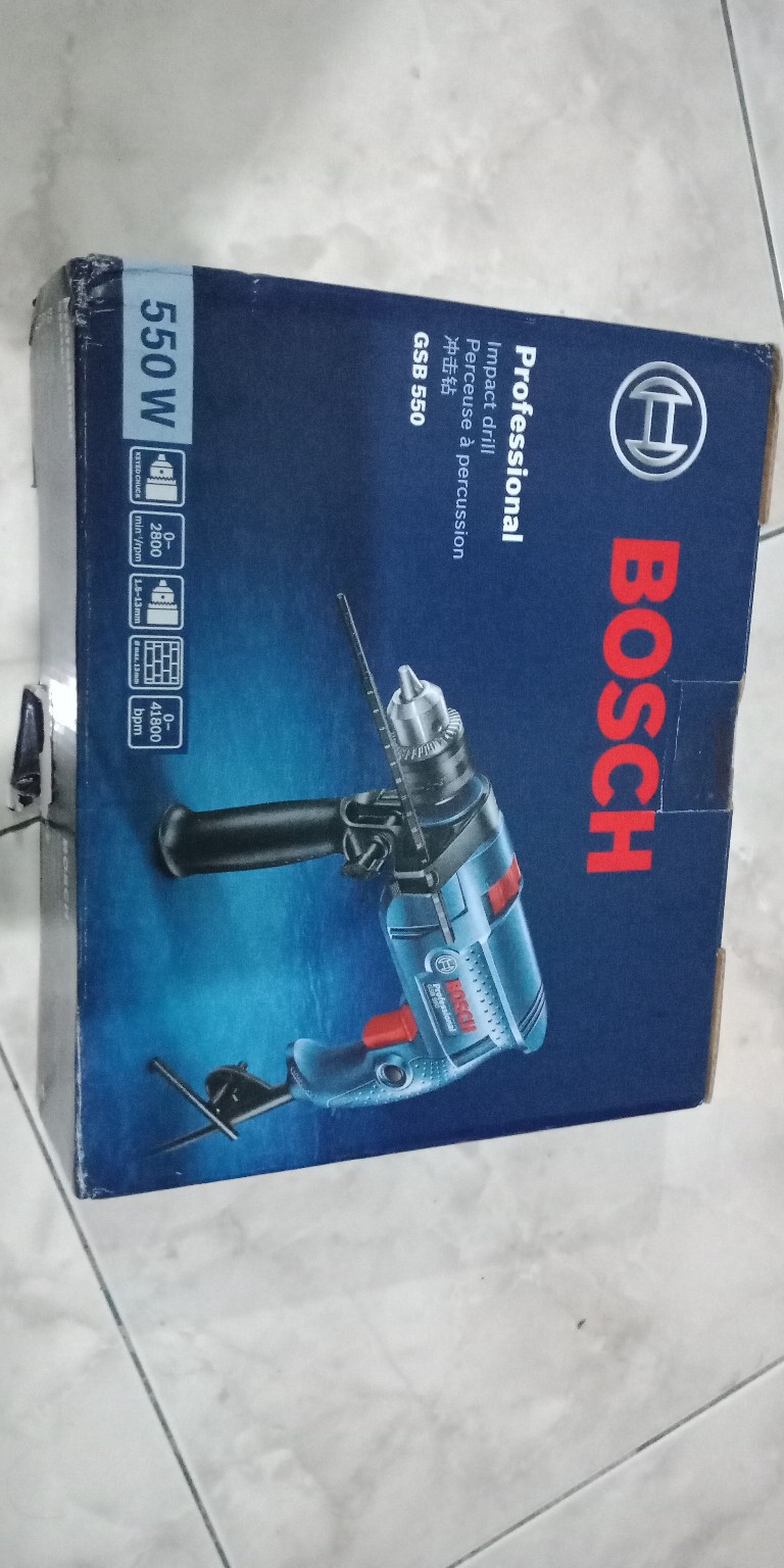 Bosch Bor Tembok Gsb 550 Original, Promo Bor Tembok 13mm