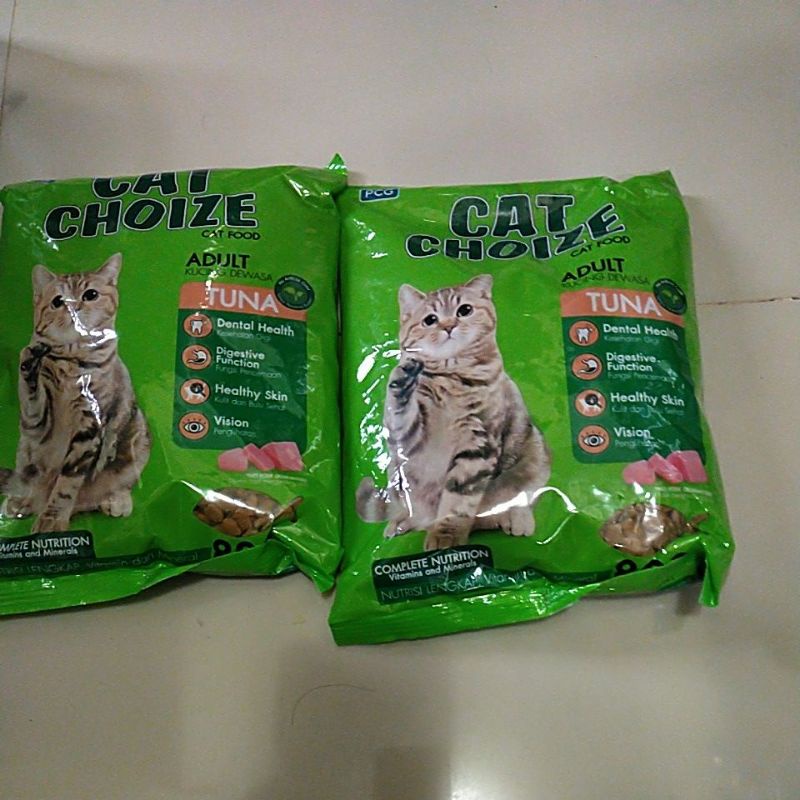 makanan kucing cat choize