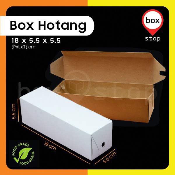 Box HOTANG - Dus HOTANG - Kotak HOTANG - Hotdog Sostang Tokkebi