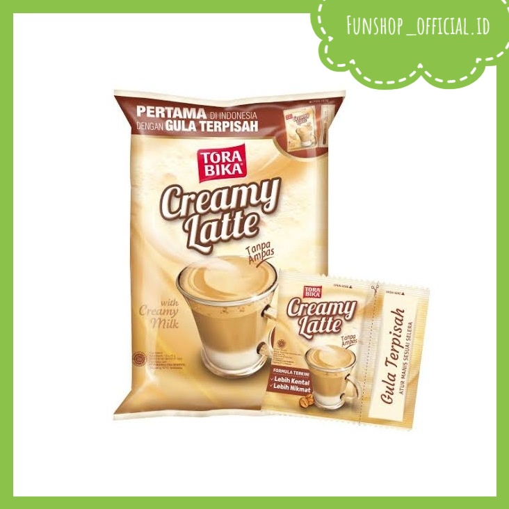 

TORA BIKA CREAMY LATTE BAG 5X25GR