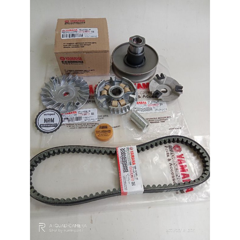 Paket cvt pully only mio j mio gt soul gt 115cc x-ride 115cc fino fi 115cc (54P)