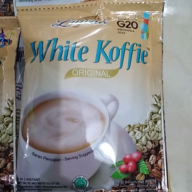 Kopi Luwak White Koffie 1 dus isi 20 renceng x 10 sachet ( 200 sachet )