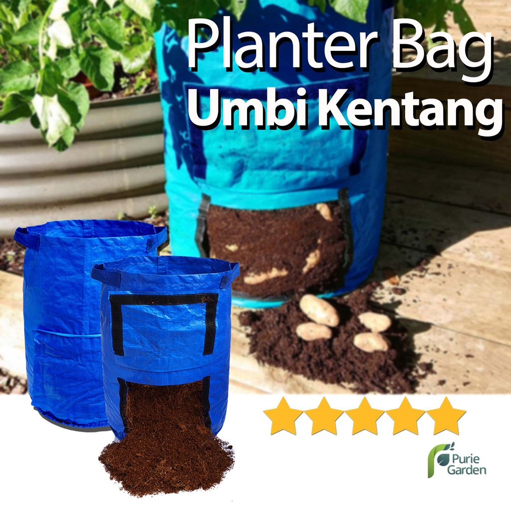 Planter Bag Umbi Kentang / Potato Planter Bag 45 Liter Puriegarden PG KDR