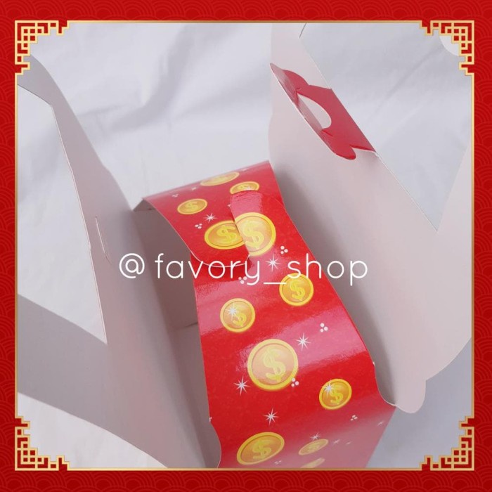

✨ BISA COD ✨ TERMURAH Dus Imlek 2 Toples 350gr Lunar / Box Packaging Hampers CNY