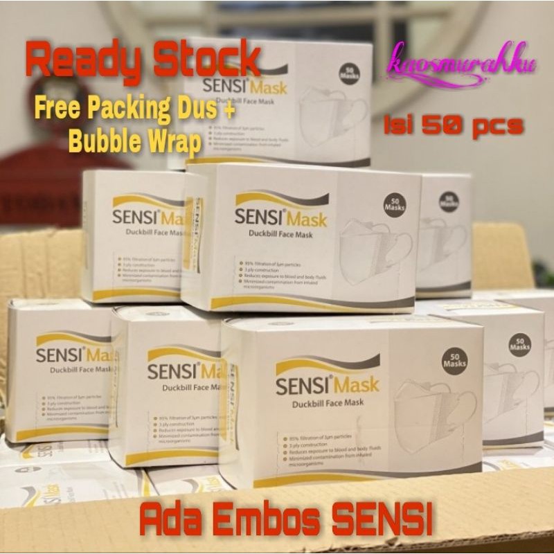Masker Sensi Duckbill 1 box isi 50pcs
