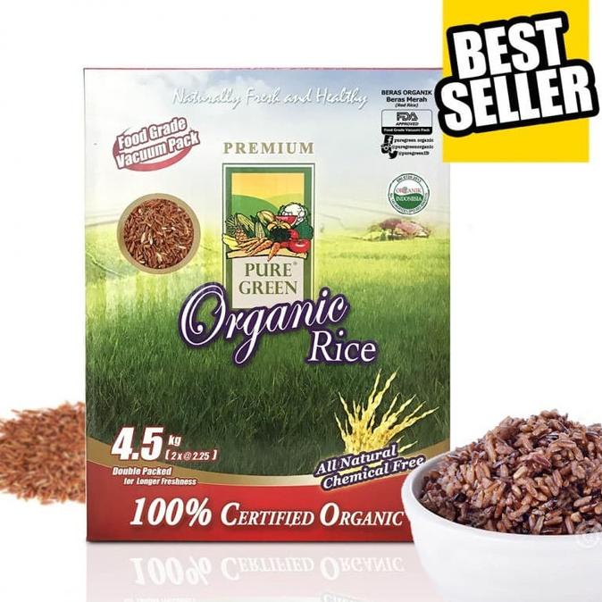 

Diskon Pure Green Beras Organik 4.5kg - Merah Diskon