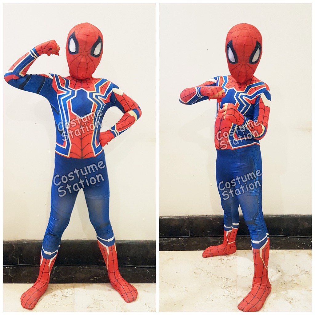 Kostum Spiderman Marvel Avengers / Costume Avenger anak laki