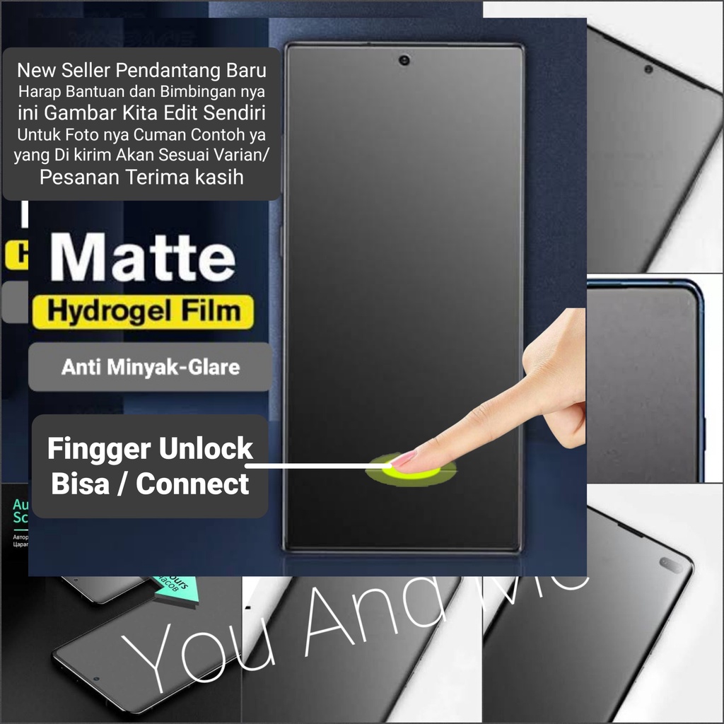 (New Seller) Hydrogel Jelly ANTI GLARE MATTE Samsung J8 J7 J710 J7+ J7PRO J7 DUO J7PRIME J7-COre J6 J6+ J5 J510 J4 J4+ J5 PRO J5 PRIME J3 J320-2016 J3PRO J2 J2PRO J1 J1-ACE J1-Mini Hidrogel Full Cover-Coverage/Lapisan Nano-TPU Film-LIQUID Glass/Doff