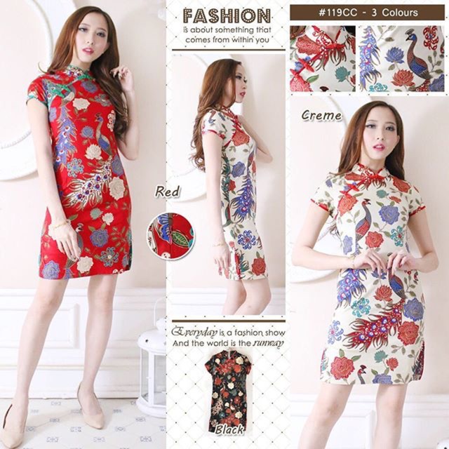 Cheongsam batik 119 CC