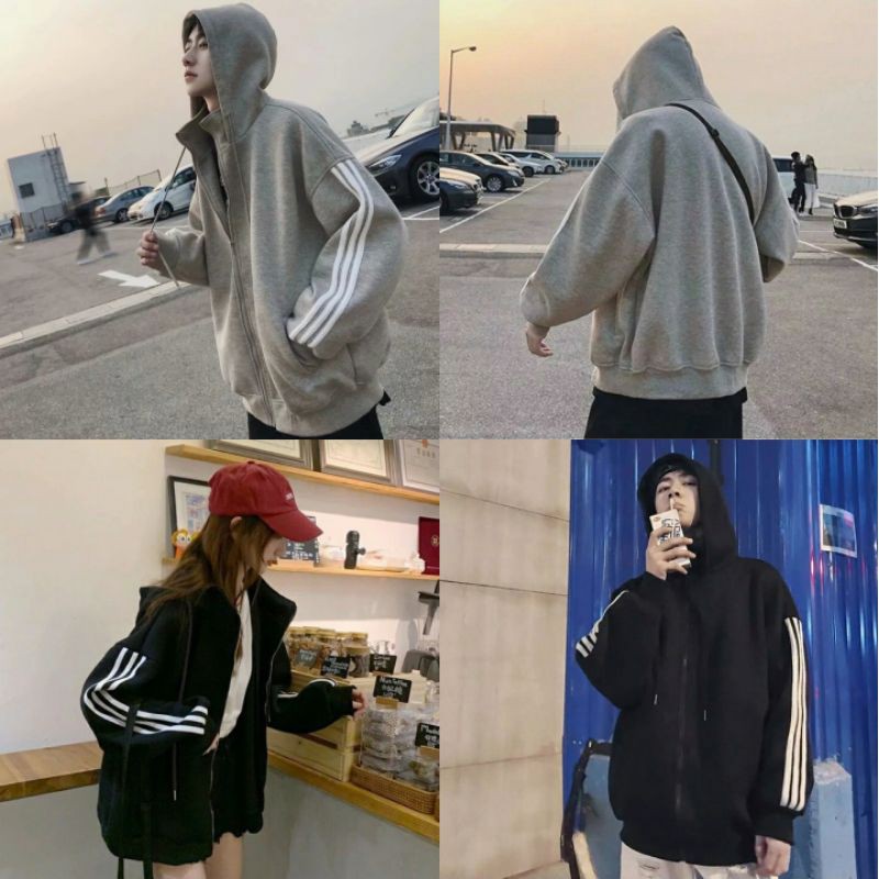 Kaori Jaket Oversized Polos Korean Style Jaket Casual