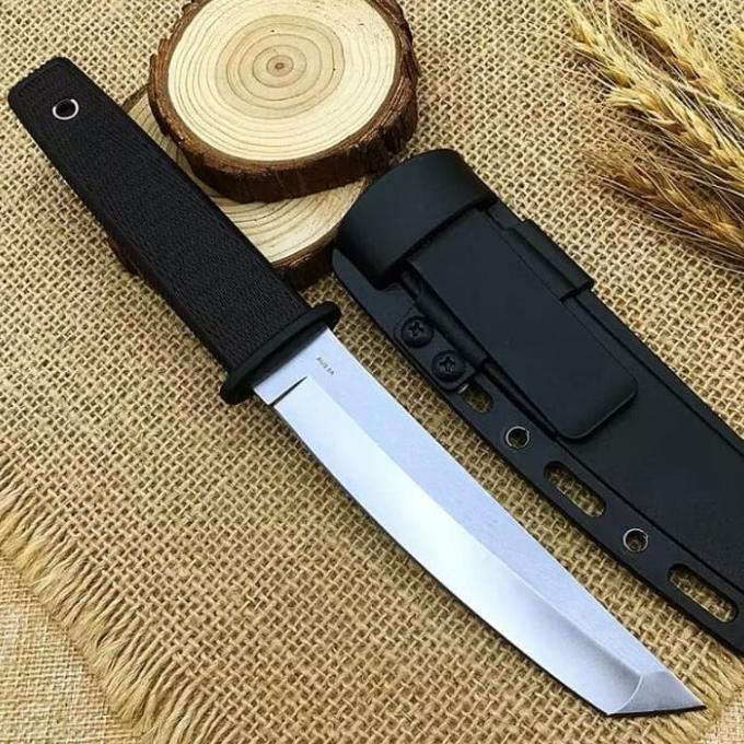Pisau Sangkur Tactical Cold Steel Kobun Fix Knife Military Knives EDC Star Seller Temurah