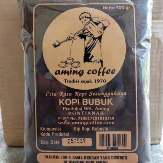 

Kopi bubuk aming 500gr