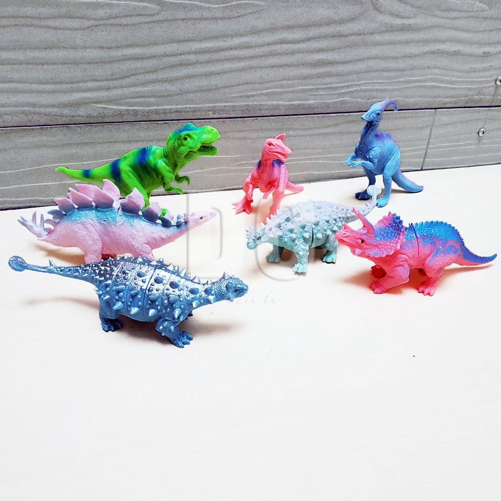 Dinosaur Discovery Expedition Mainan Dino Dinosaurus Miniatur Jurassic World