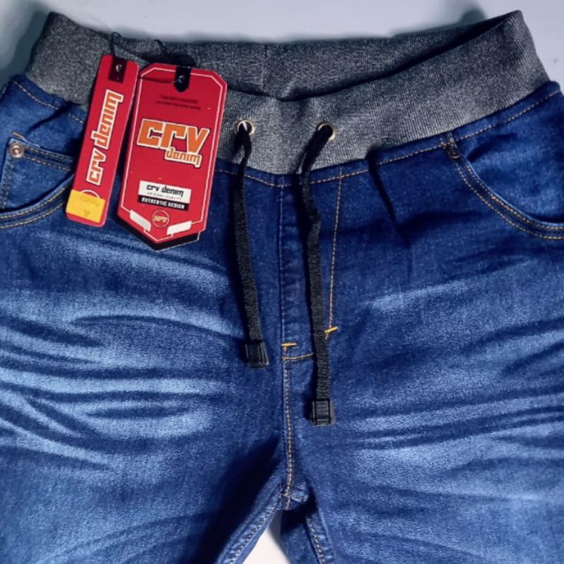 Celana Panjang Jeans Dewasa Rip/Kolor CRV