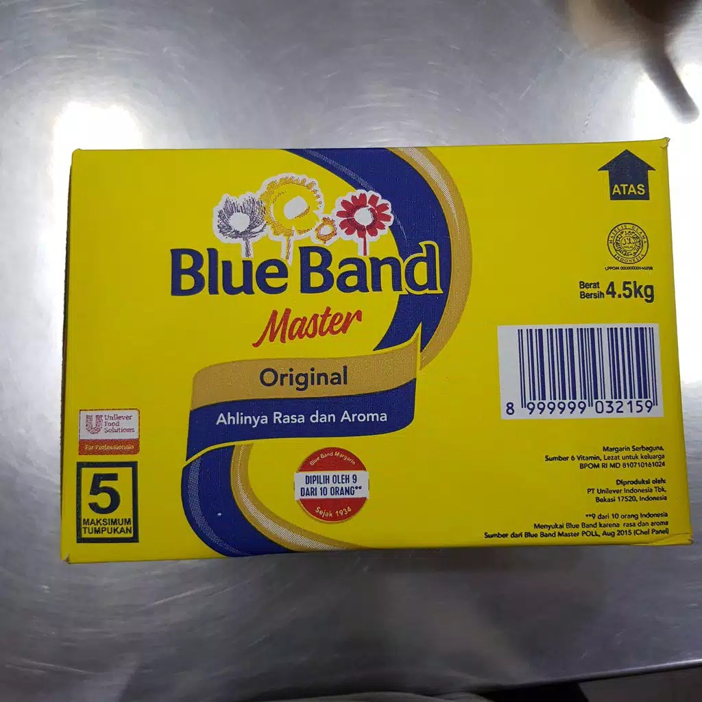 

Mentega BLUEBAND Master Original 4.5 KG / Margarine serbaguna blue band 4,5 kg
