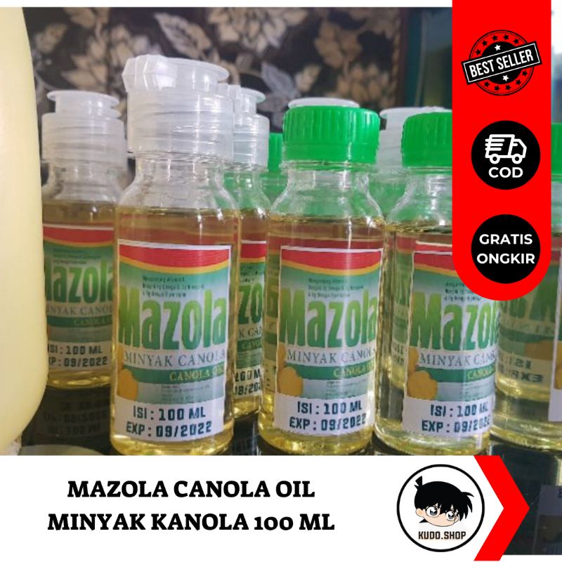 

Minyak Mazola Canola Oil / minyak kanola lemak tambahan MPASI kemasan 100 ml