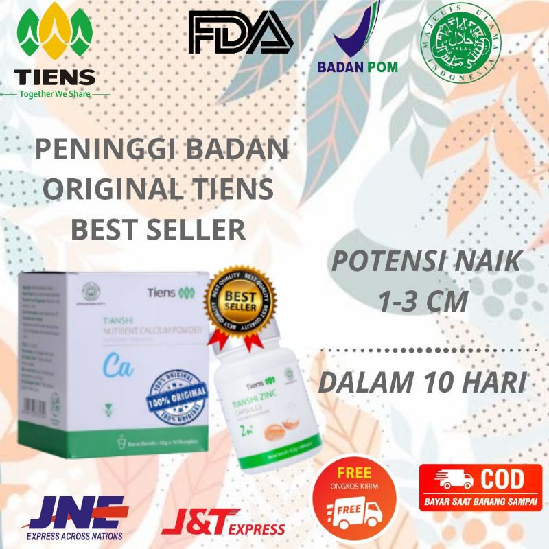 Peninggi badan tiens zinc tiens suplemen peninggi badan anak nhcp tiens