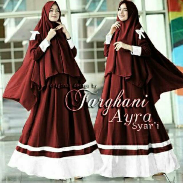 SYARI AYRA/SYARI WANITA/SYARI GAMIS WANITA/*DF