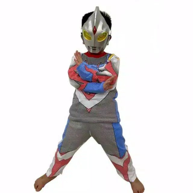 kostum baju anak ULTRAMEN UNGU GRATIS TOPENG TERBARU TERLARIS / BAJU ANAK ULTRAMEN UNGU DAPAT TOPENG