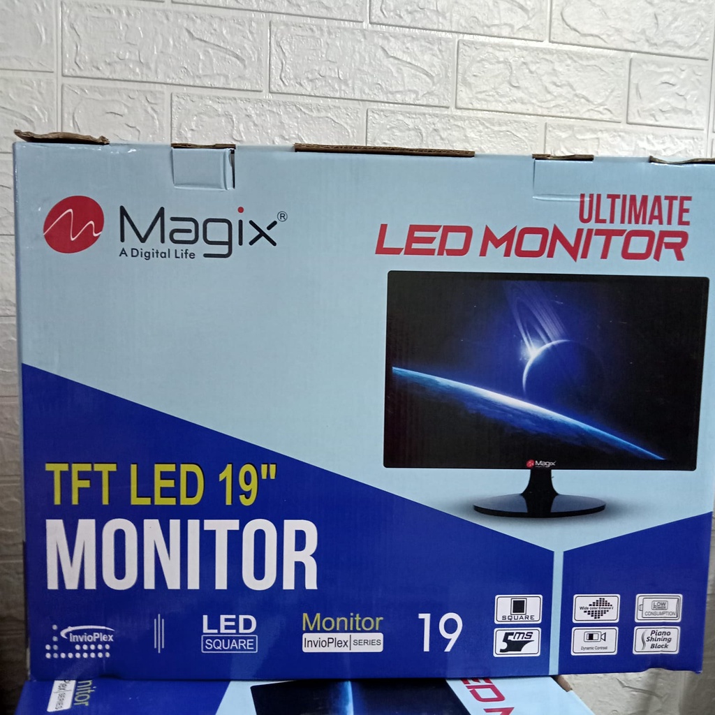 Monitor LED Magix 19&quot; Wide Screen VGA&amp;HDMI