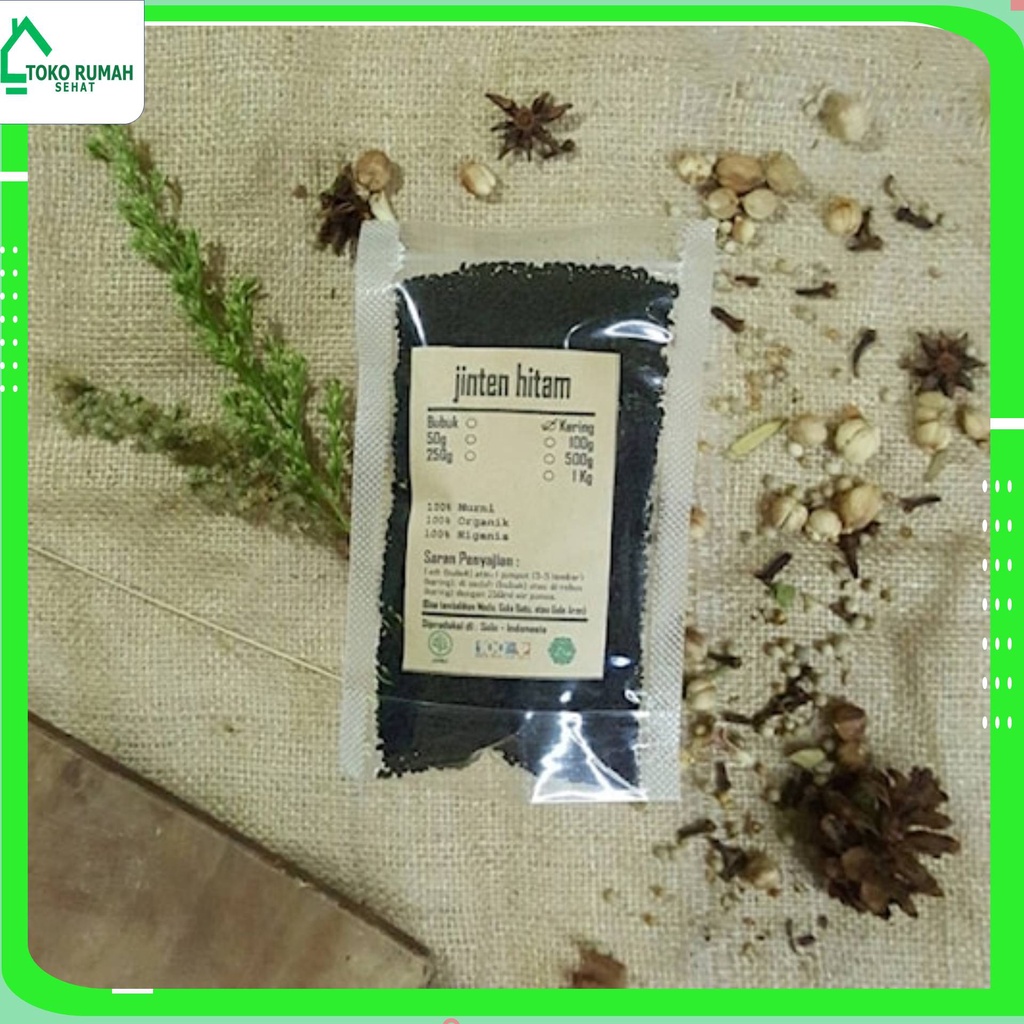 

JINTEN HITAM IMPORT KERING 1 KG - Nigella Sativa - MURNI