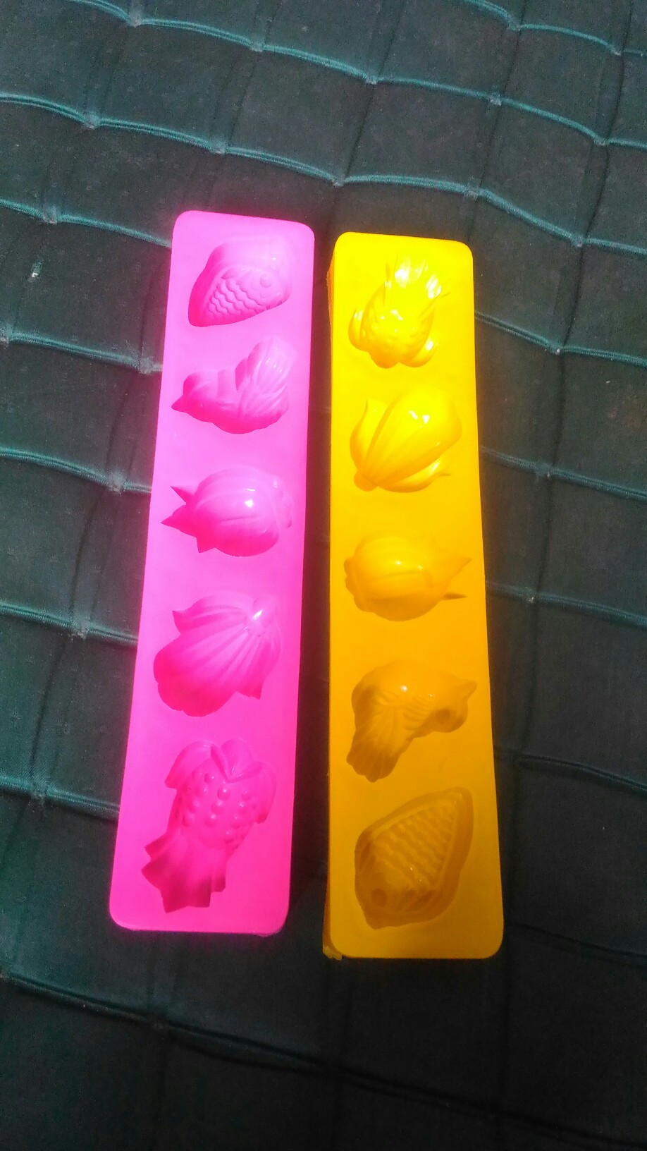 Cetakan Kue Bangkit Dan Sagu Plastik 5 Variasi Motif