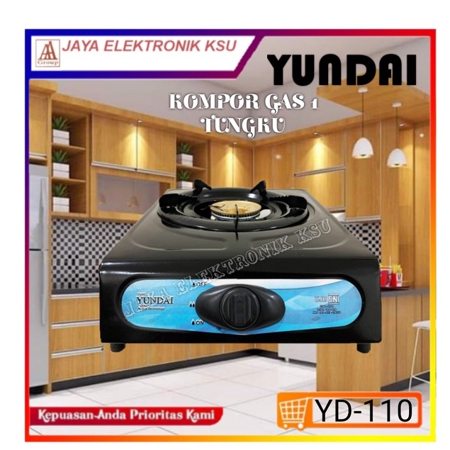YUNDAI YD 110 Kompor Gas 1 Tungku