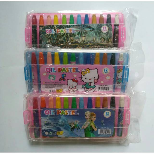 

Krayon oil pastel 12 warna